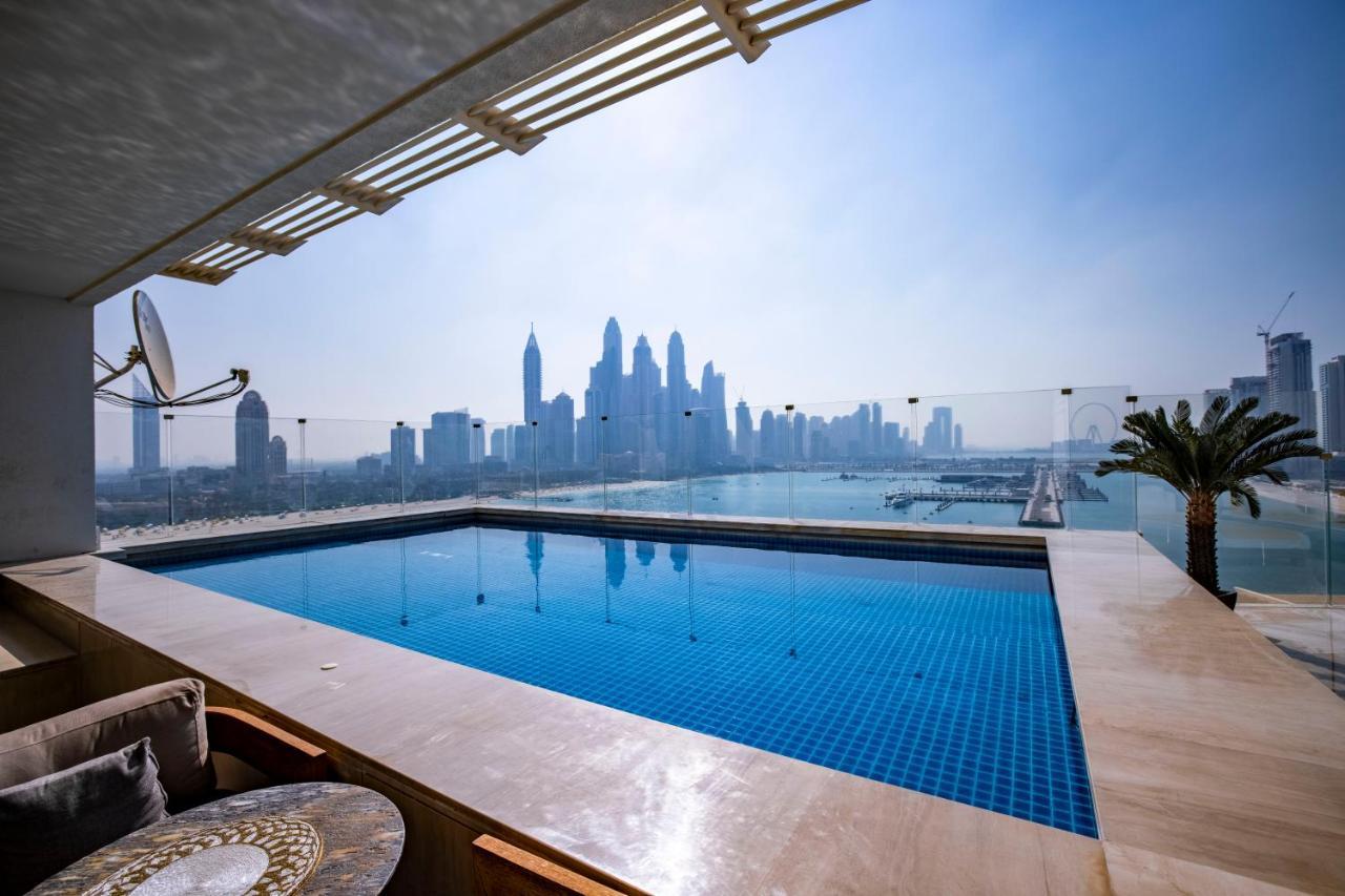 迪拜 Five Palm Luxury Penthouse Full Marina View & Private Pool酒店 外观 照片