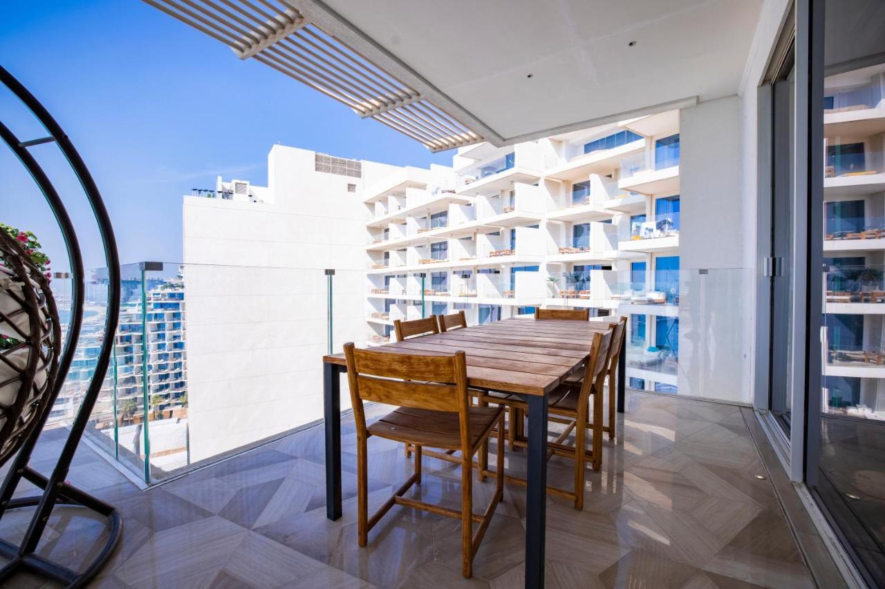 迪拜 Five Palm Luxury Penthouse Full Marina View & Private Pool酒店 外观 照片