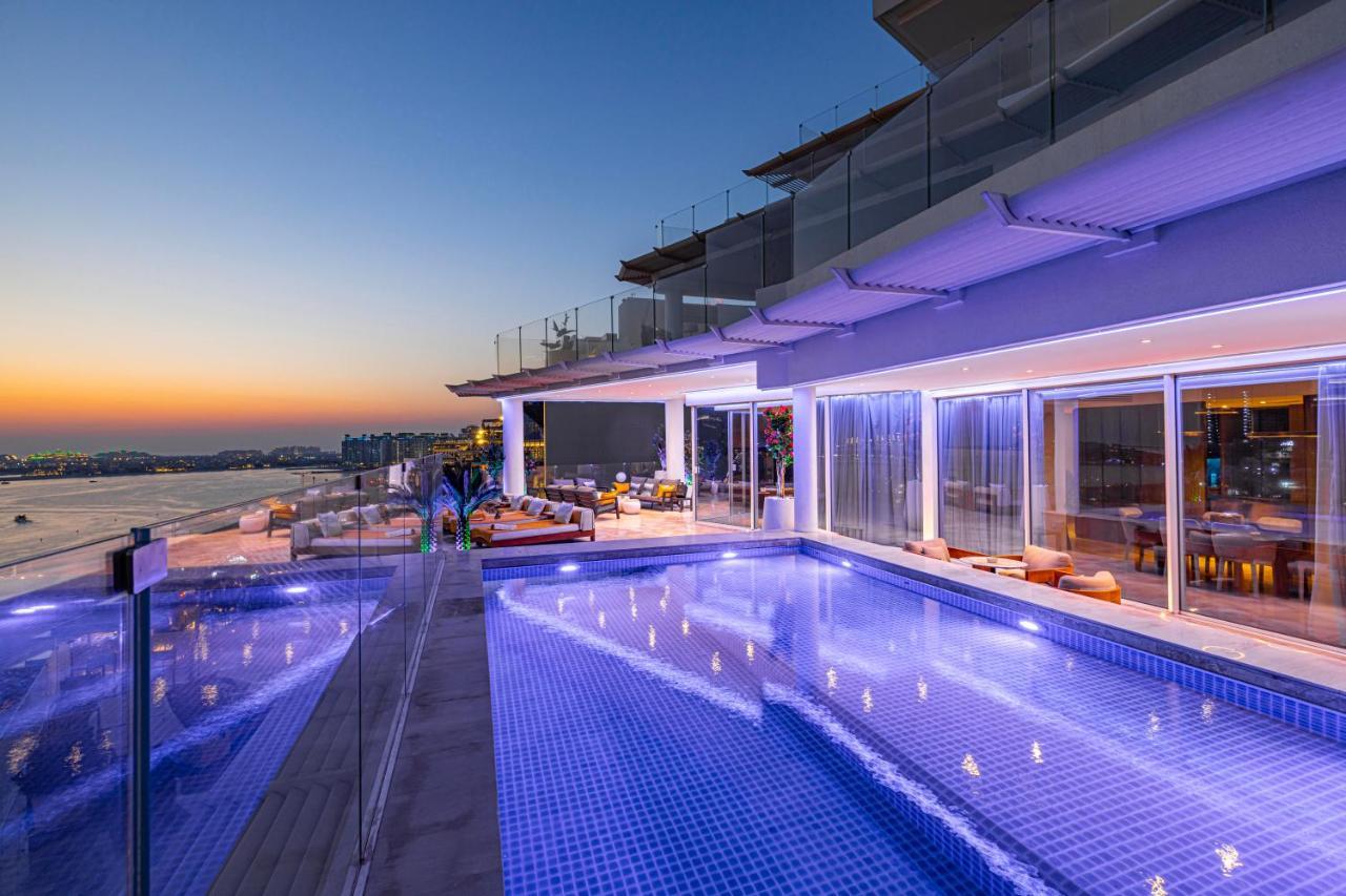 迪拜 Five Palm Luxury Penthouse Full Marina View & Private Pool酒店 外观 照片