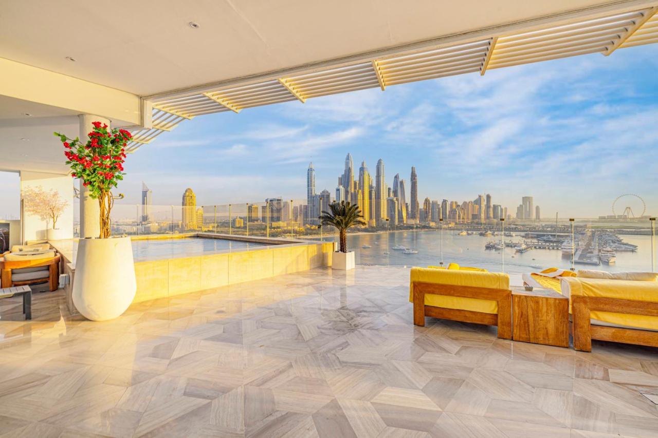 迪拜 Five Palm Luxury Penthouse Full Marina View & Private Pool酒店 外观 照片