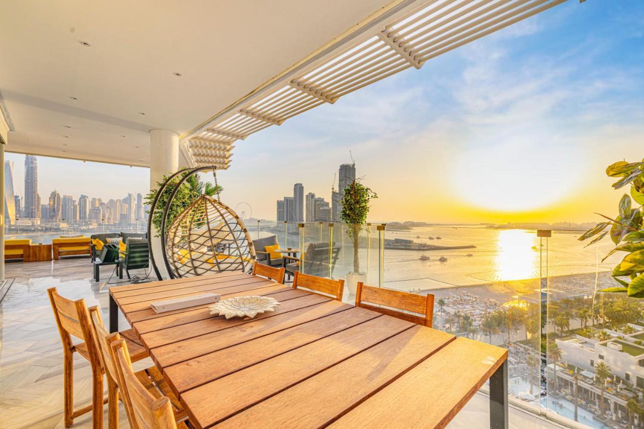 迪拜 Five Palm Luxury Penthouse Full Marina View & Private Pool酒店 外观 照片