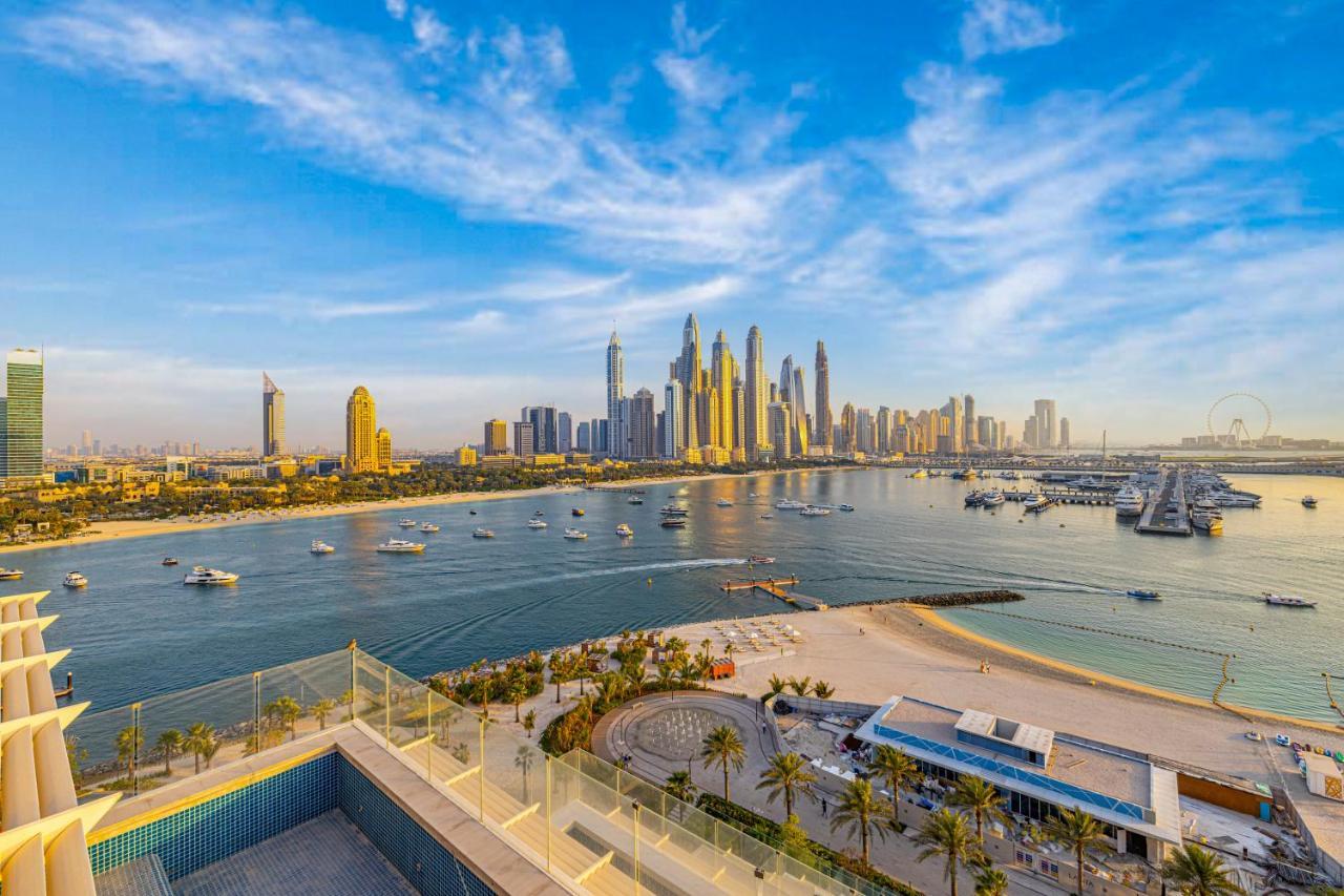 迪拜 Five Palm Luxury Penthouse Full Marina View & Private Pool酒店 外观 照片