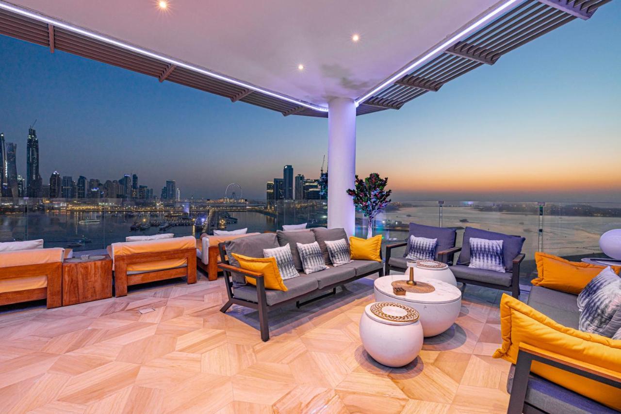 迪拜 Five Palm Luxury Penthouse Full Marina View & Private Pool酒店 外观 照片