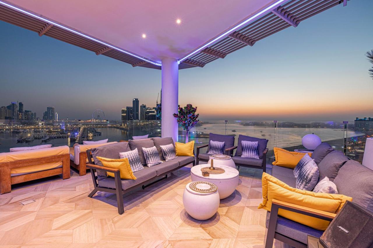 迪拜 Five Palm Luxury Penthouse Full Marina View & Private Pool酒店 外观 照片