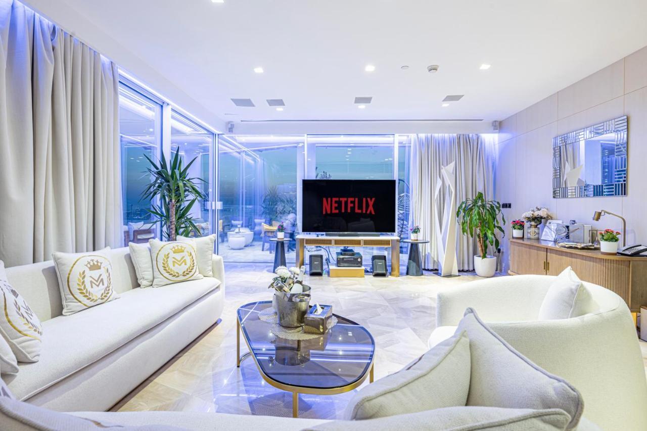 迪拜 Five Palm Luxury Penthouse Full Marina View & Private Pool酒店 外观 照片