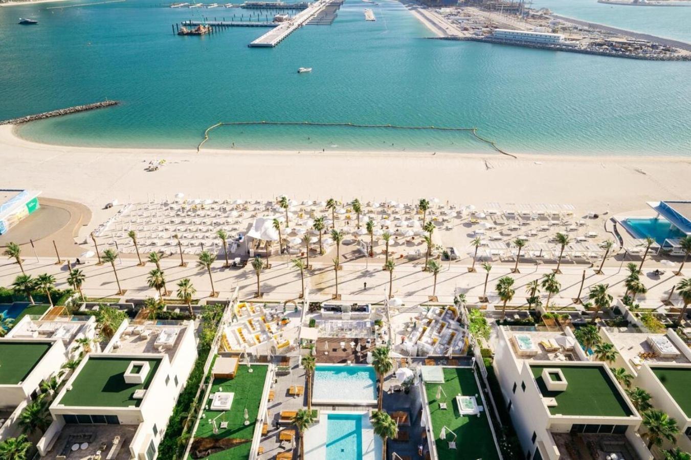 迪拜 Five Palm Luxury Penthouse Full Marina View & Private Pool酒店 外观 照片