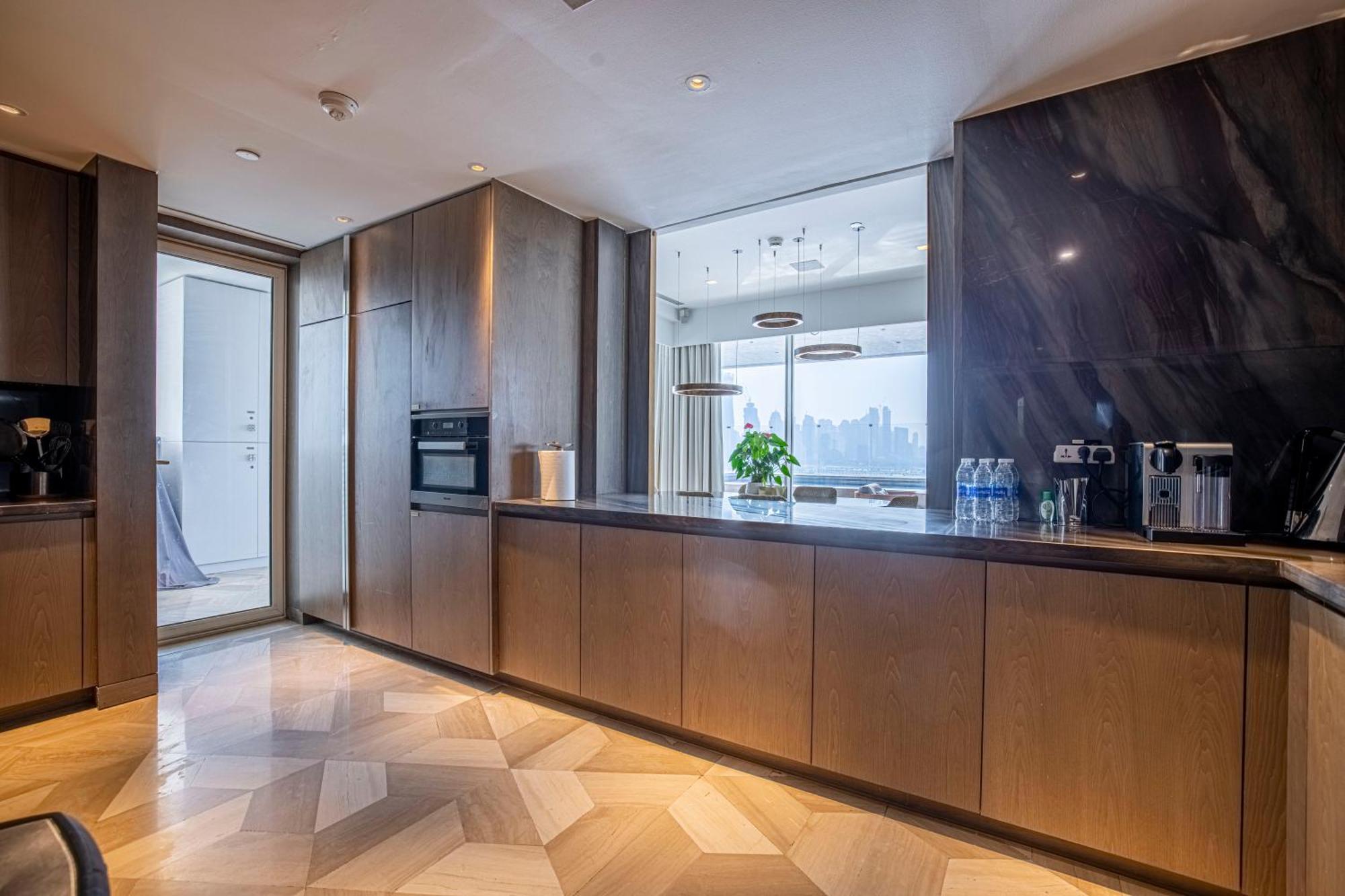 迪拜 Five Palm Luxury Penthouse Full Marina View & Private Pool酒店 外观 照片