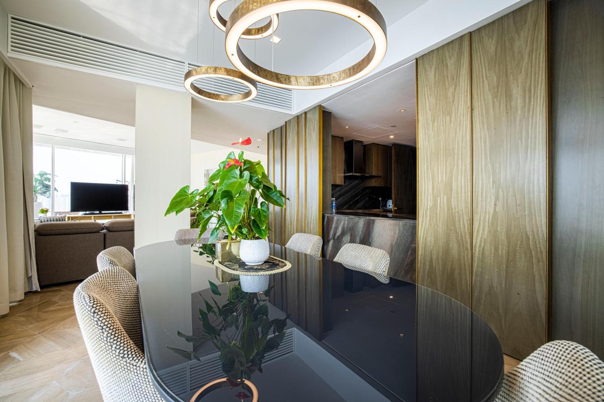 迪拜 Five Palm Luxury Penthouse Full Marina View & Private Pool酒店 外观 照片