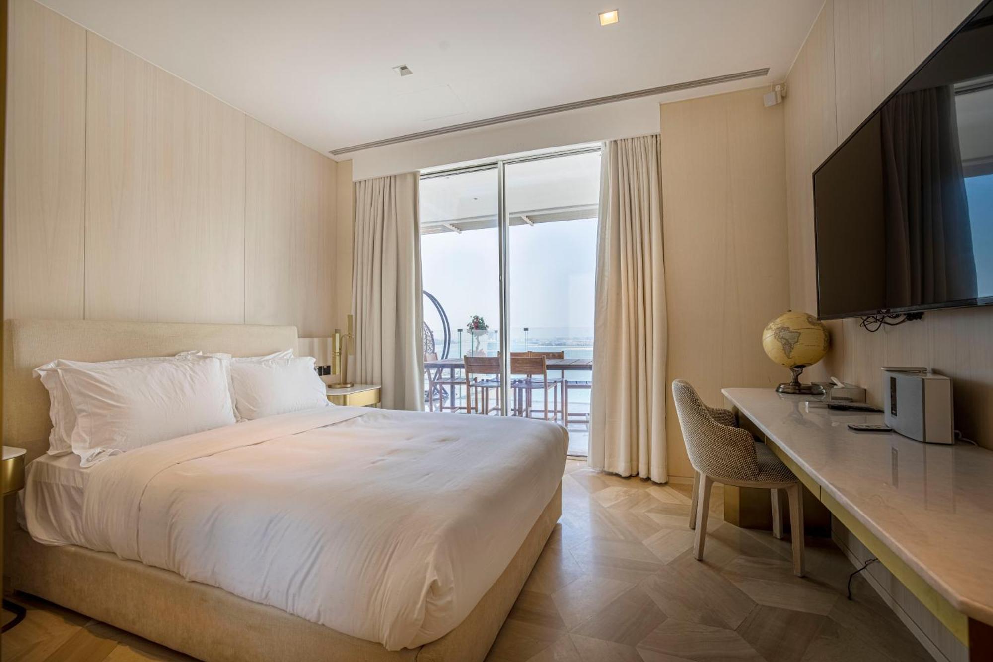 迪拜 Five Palm Luxury Penthouse Full Marina View & Private Pool酒店 外观 照片