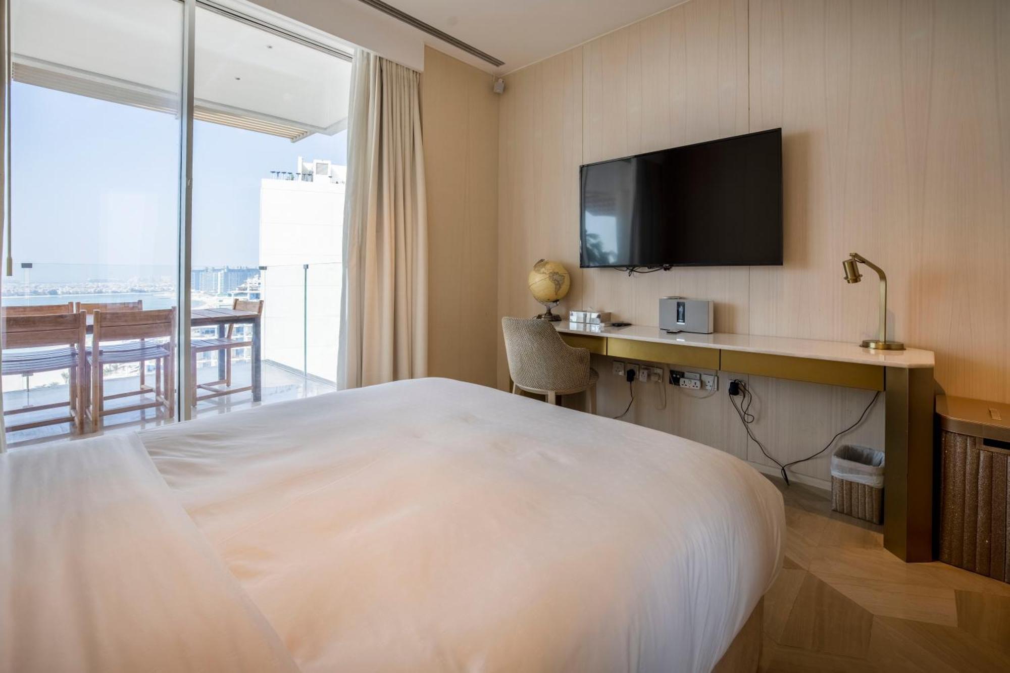迪拜 Five Palm Luxury Penthouse Full Marina View & Private Pool酒店 外观 照片